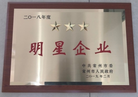 2018年明星企业奖