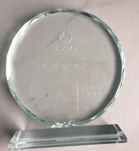 2015年先进企业奖